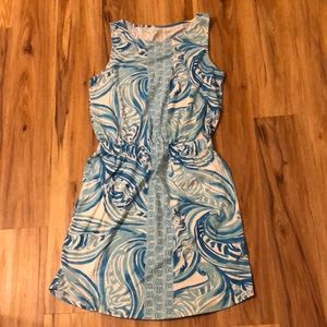 Blue Lilly Pulitzer Sleeveless Dress